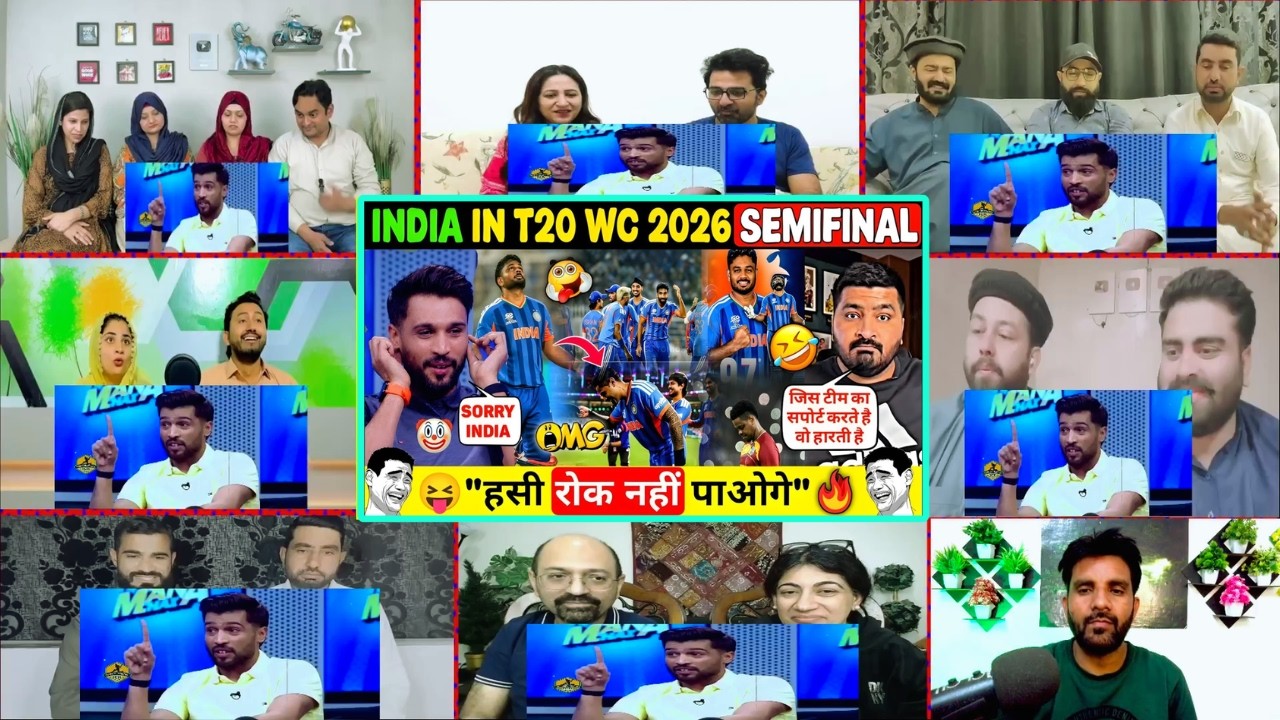 😂 Mohmad Amir Crying 😭 Sanju’s 97 Sends India To Semis In T20 Wc 2026 🔥 Pak Media Reaction