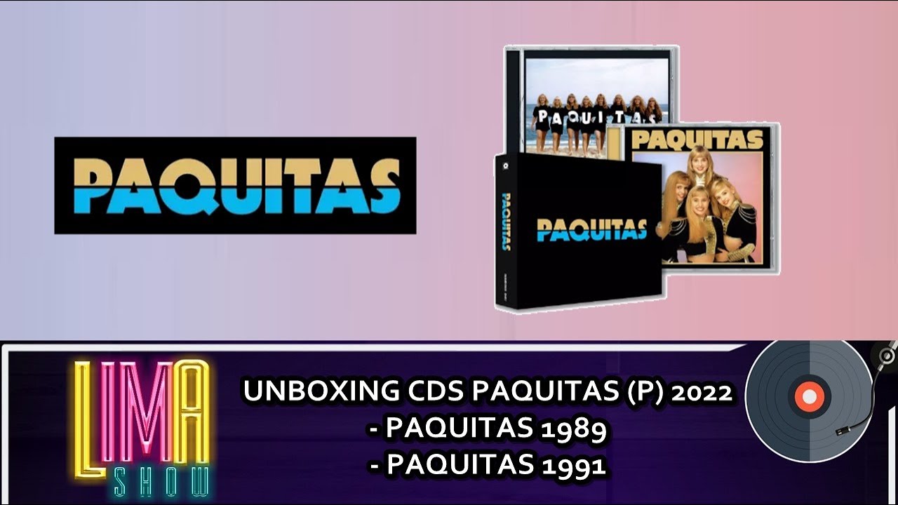 UNBOXING: CD e LP Paquitas 1989 e Paquitas 1991 | LimaShow #146