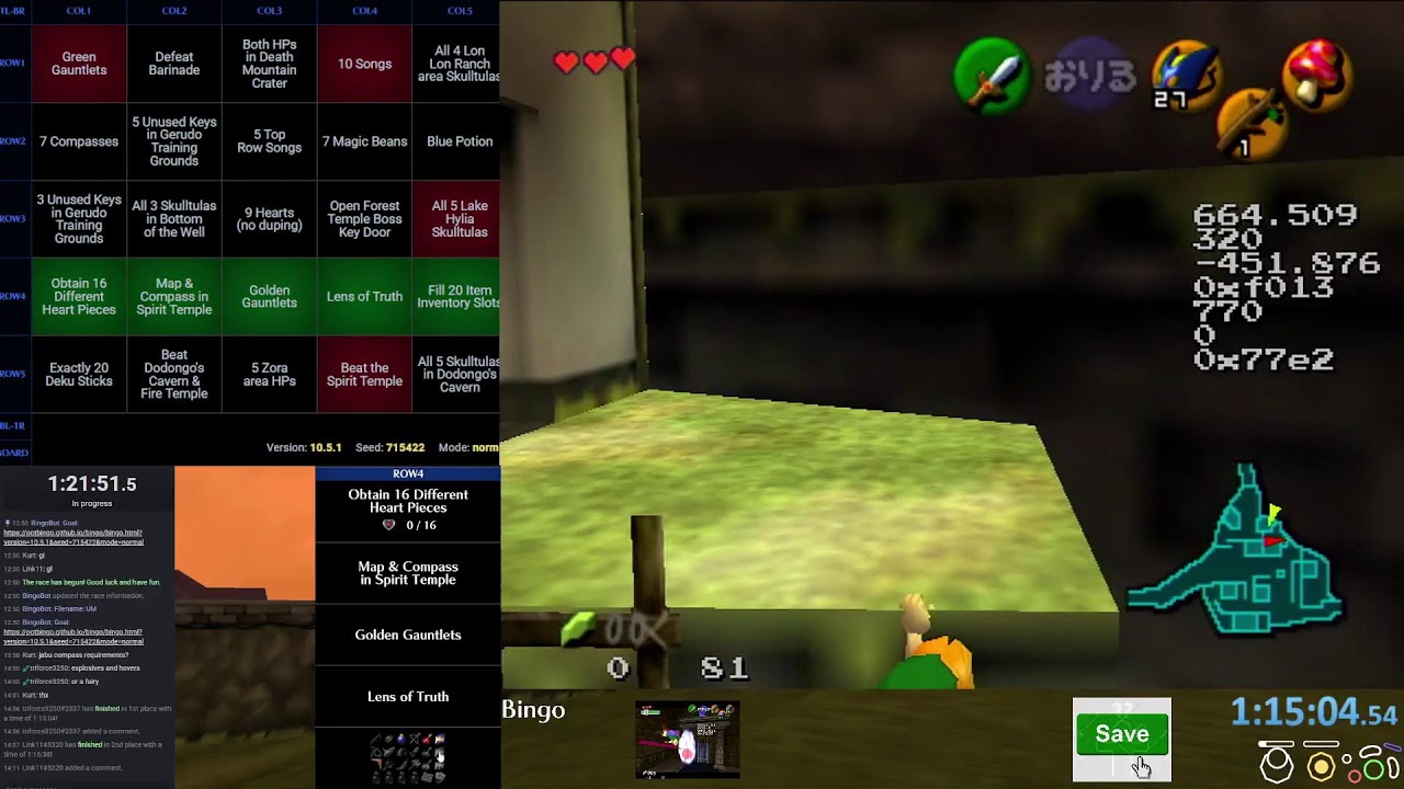 OoT Bingo
