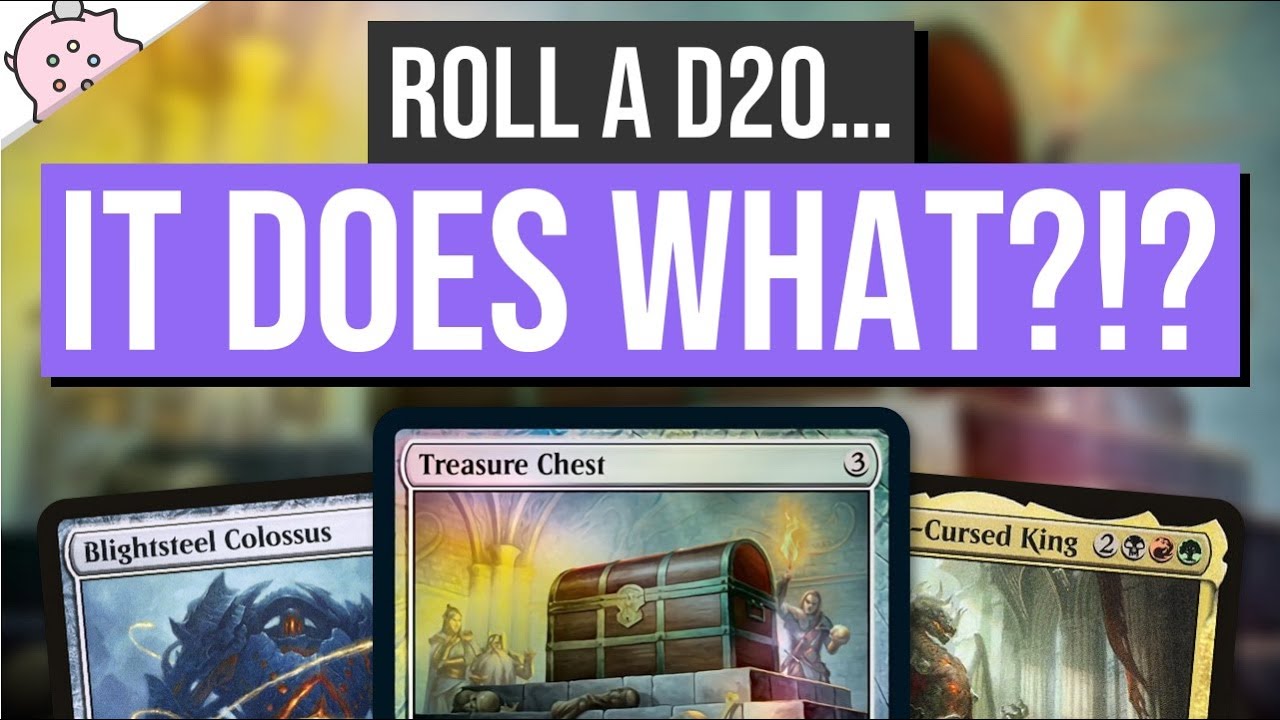 Roll a d20...It Does What?!? | Treasure Chest | D&D Forgotten Realms Spoiler | MTG | EDH