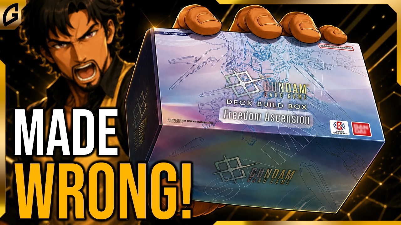 У нового продукта Bandai для игроков серьезная проблема!! | Gundam CG