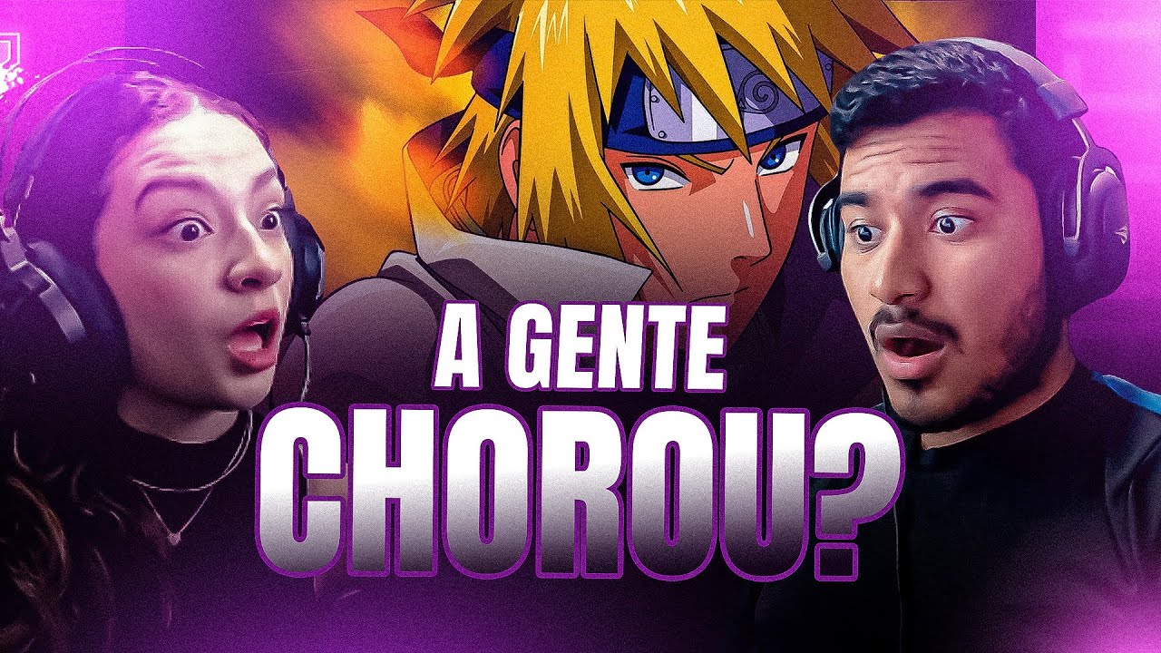 REACT EM CASAL: 7 Minutoz | Rap do Minato (Naruto) - O DEVER DE UM PAI | NERD HITS