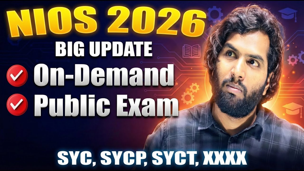 NIOS Admission 2026 Open | Class 10 & 12 Eligibility Guide + Secret to Pass for Failed Students