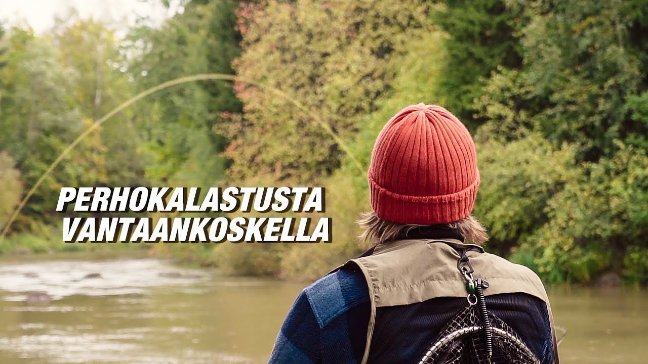Perhokalastusta syksyisellä Vantaanjoella | Kalastus ja luonto