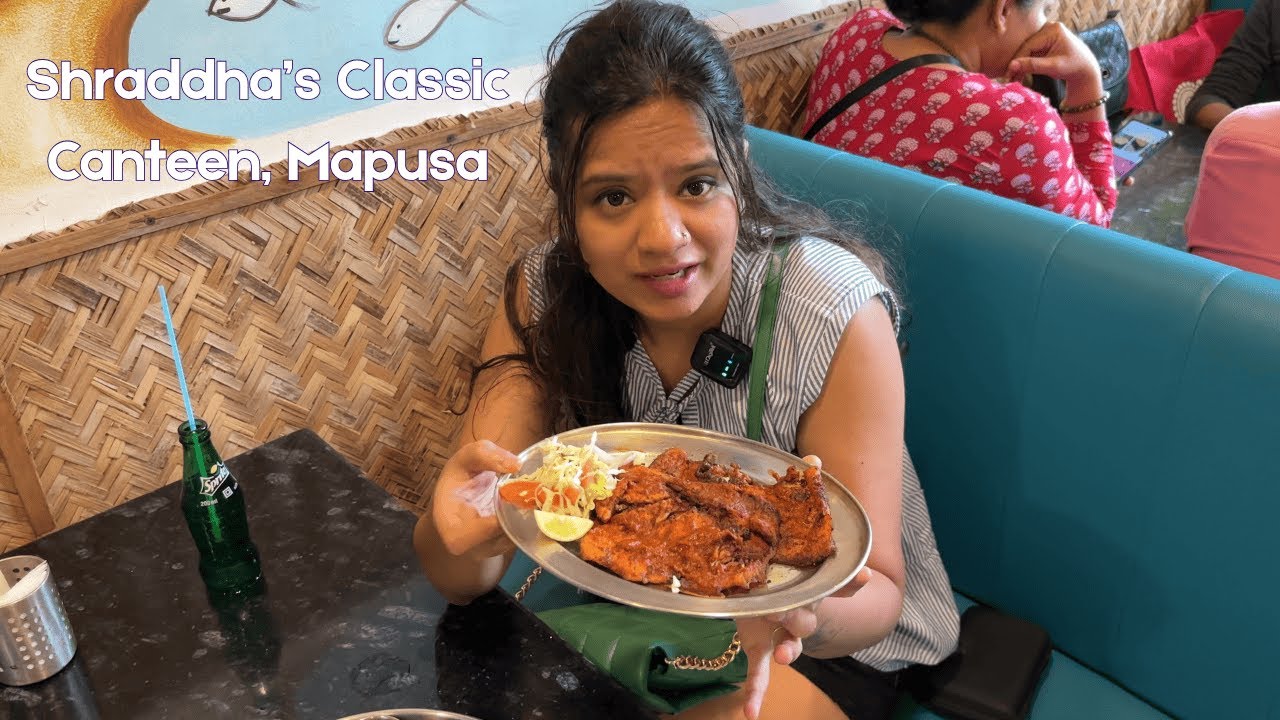 Shraddha Classic Canteen , Mapusa (Goa) #goanfood #fishthali #goanfishthali #goa