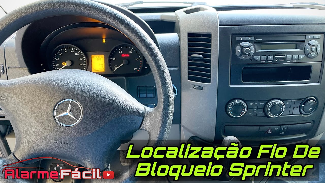 Localização Fio de Bloqueio Mercedes-Benz Sprinter 2016