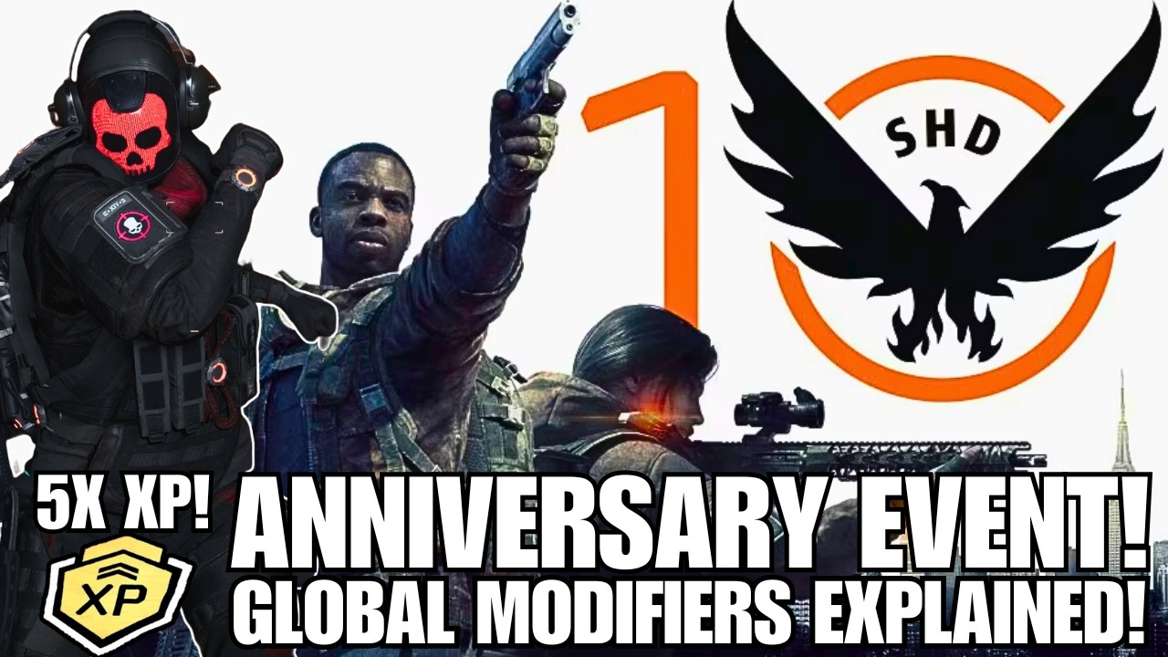 The Division 2 10 Year Anniversary Event Explained! (New Exotics + 5X XP!)