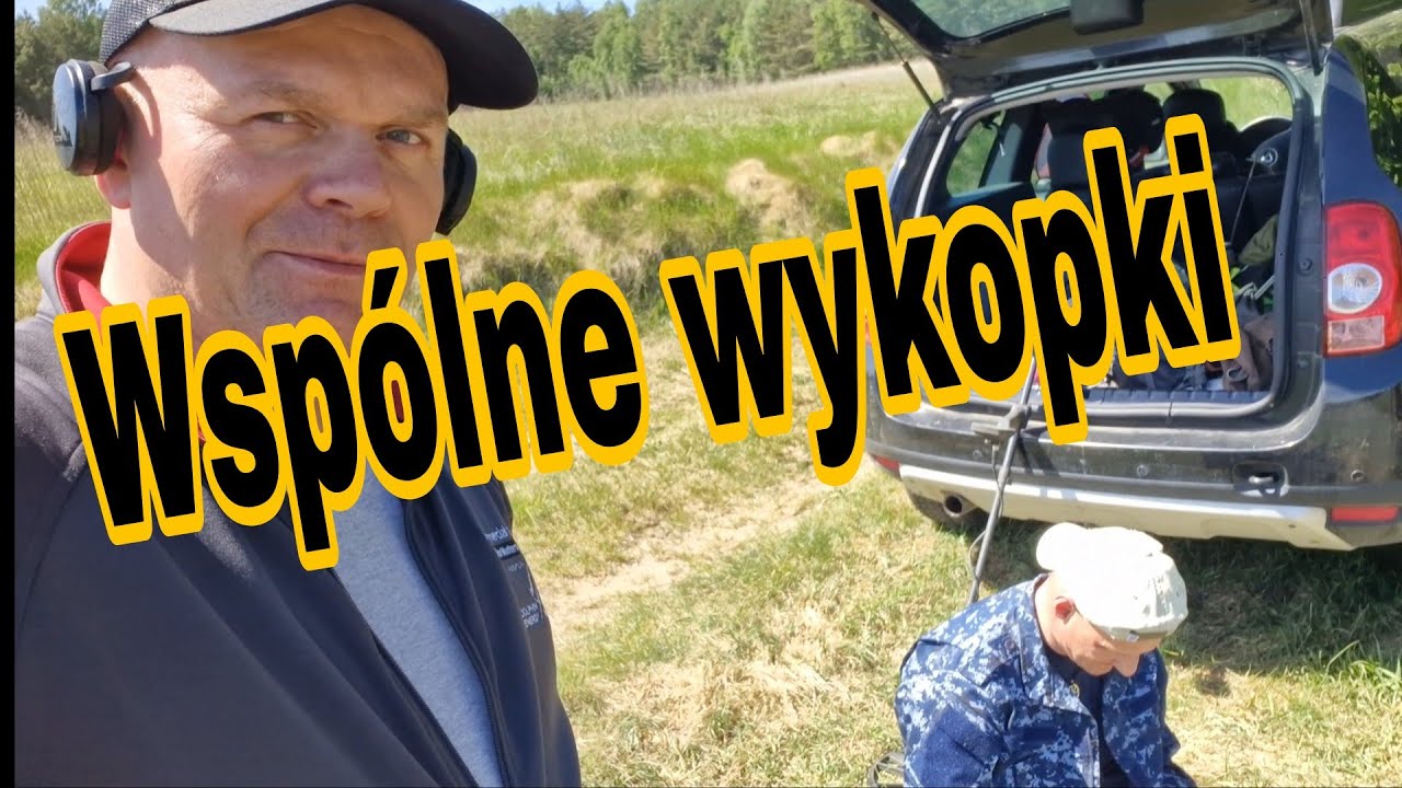 Wsp&oacute;lne wykopki. Minelab equinox 900 👍