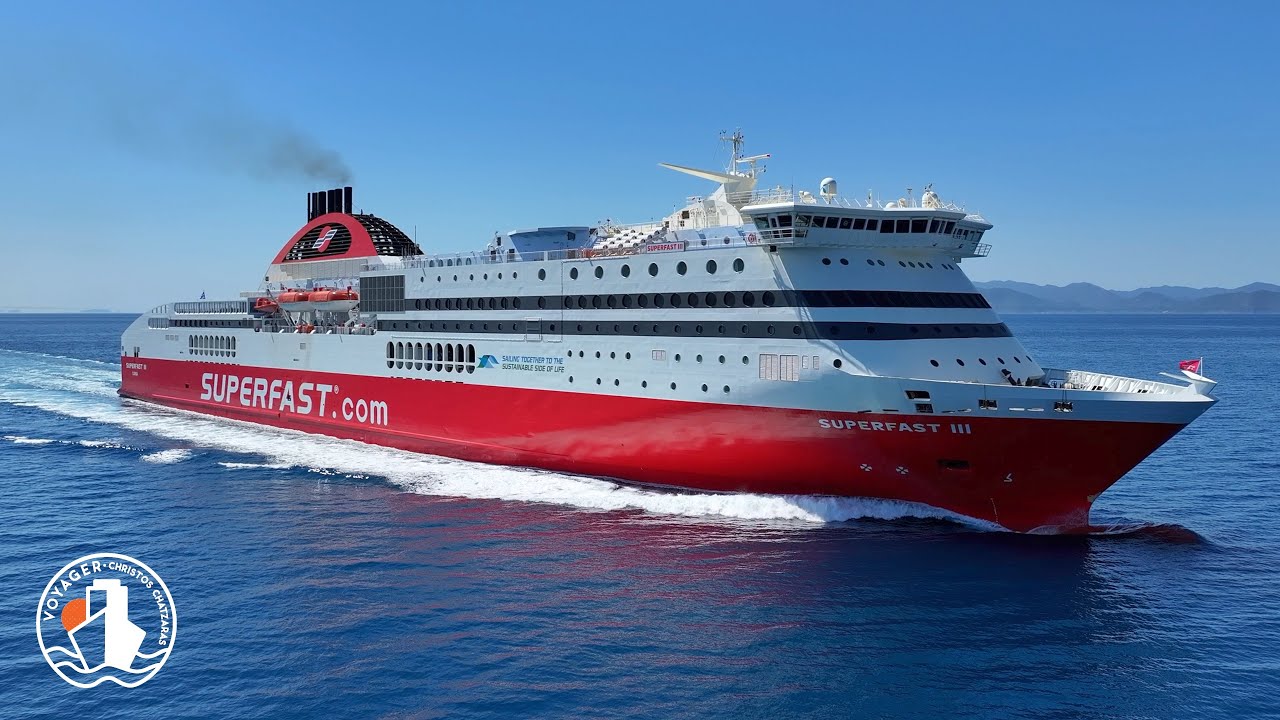 Superfast III 🔱 Gulf of Patras