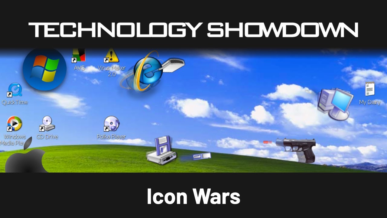 Technology Showdown: Icon Wars (Apple vs. Windows Part 4) (Legacy Animation)