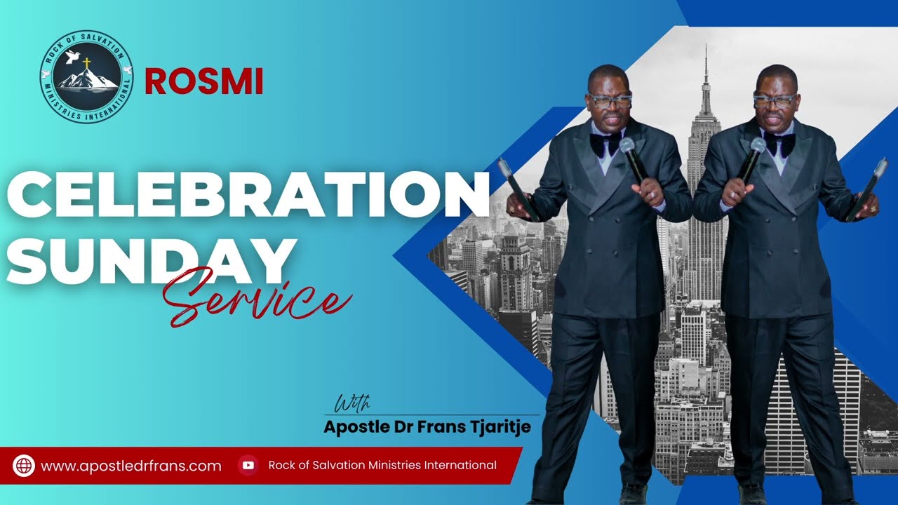 Celebration Sunday| with Apostle Dr frans 2023 06 25