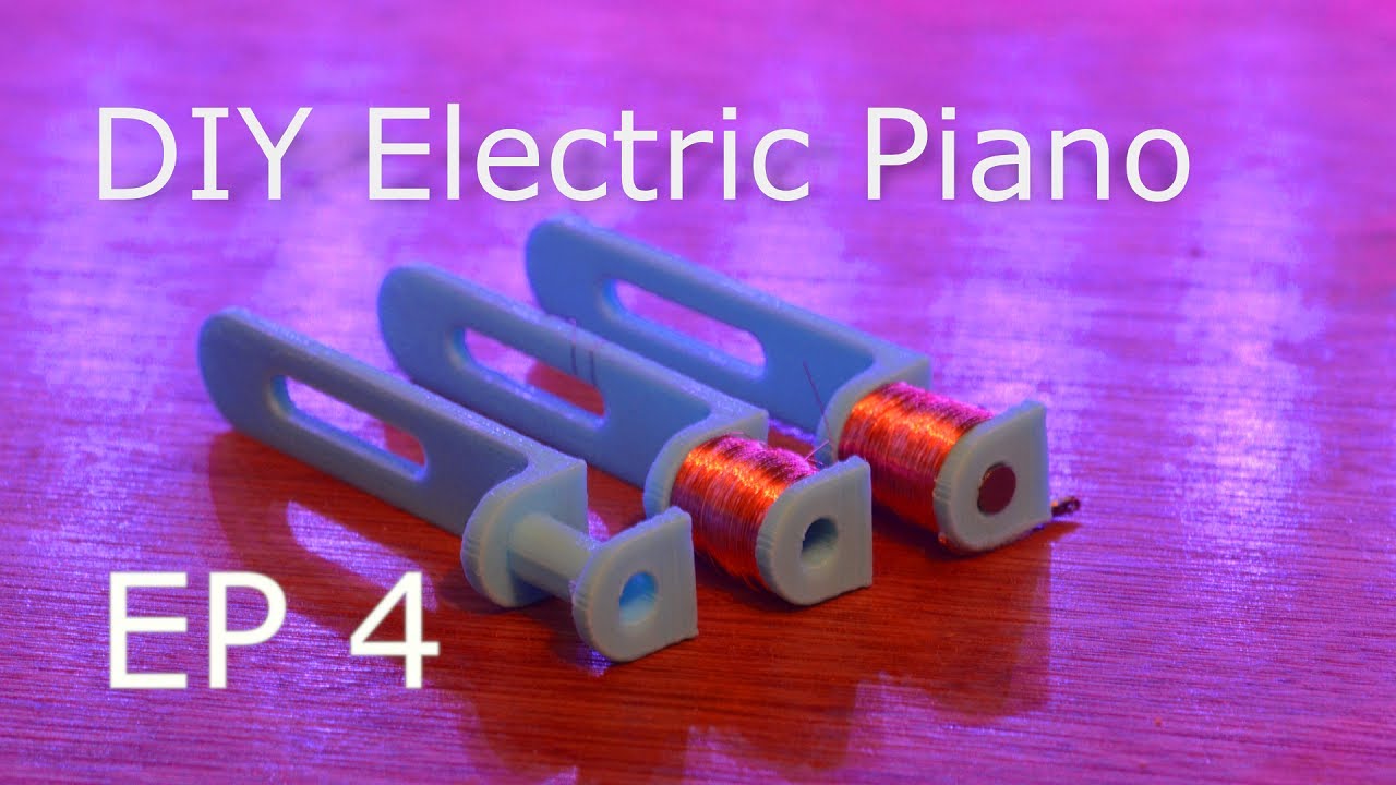 DIY Electric Piano - Pickups - Episode 4