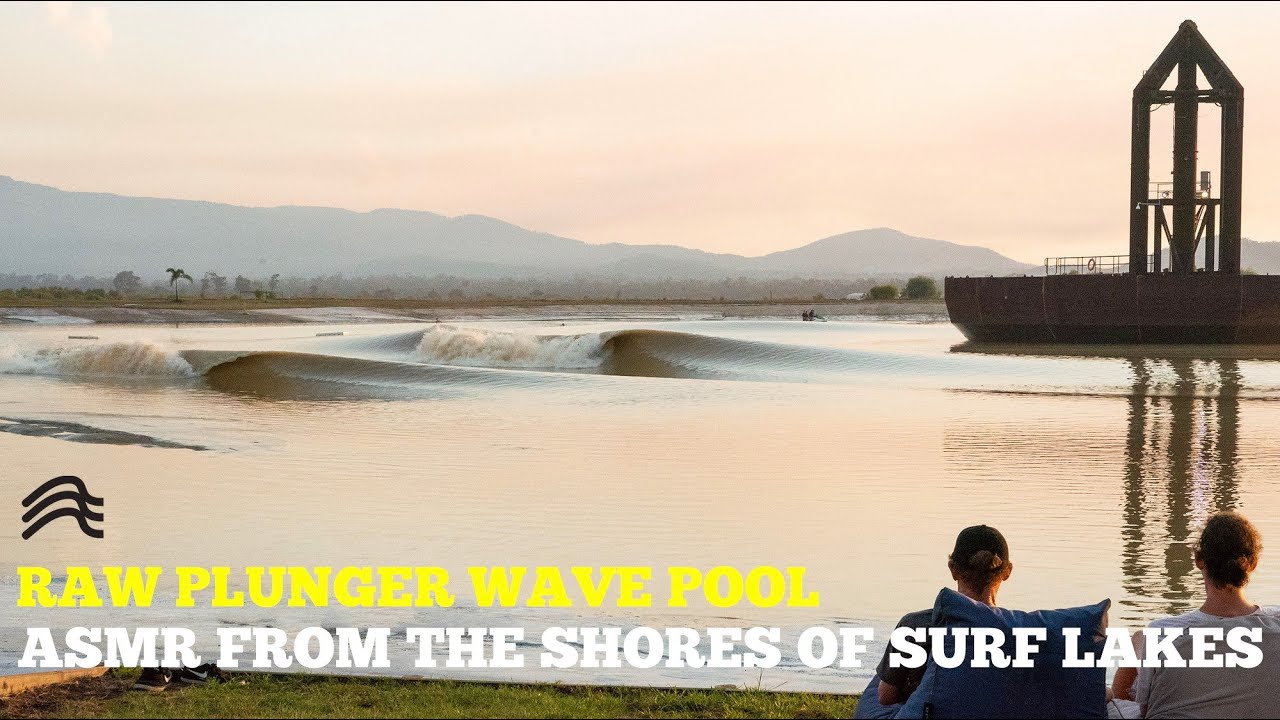 Surf Lakes wave pool in the raw