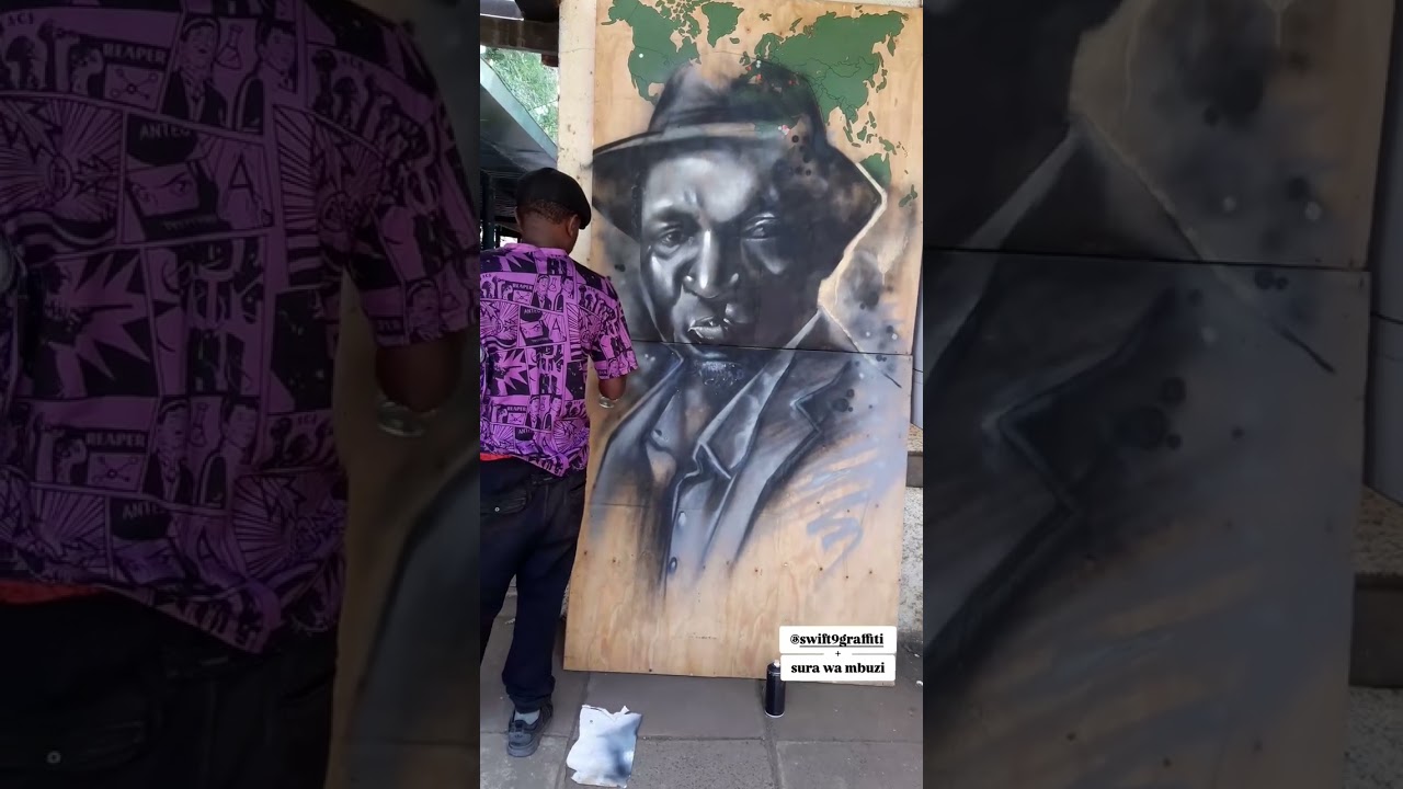 Swift9 Graffiti pays homage to the legend Kitu Sewer at Kickz n Barz (31.01.26)