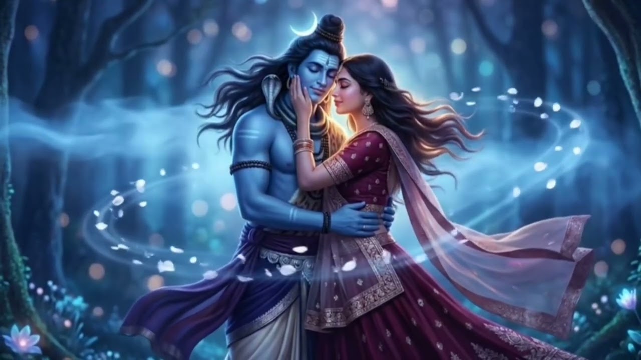 6 HOURS Divine Peaceful Music (4K) | Shiva & Parvati Healing Sleep Meditation | No Ads