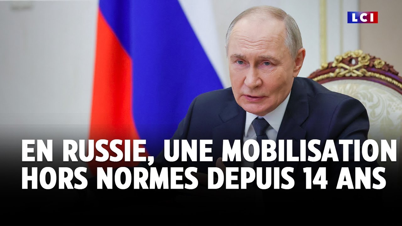 En Russie, une mobilisation hors normes depuis 14 ans｜LCI