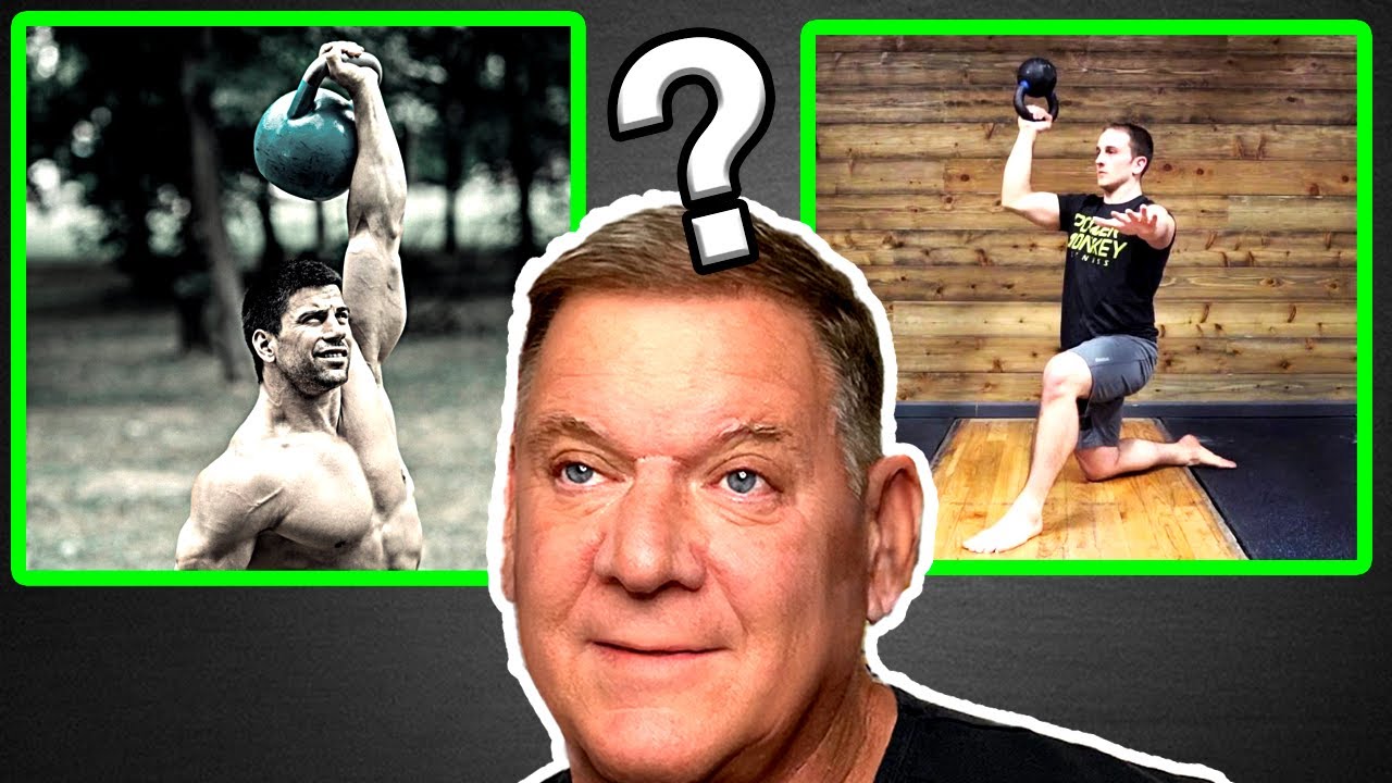Half Kneeling Press vs. Standing Kettlebell Press | Dan John