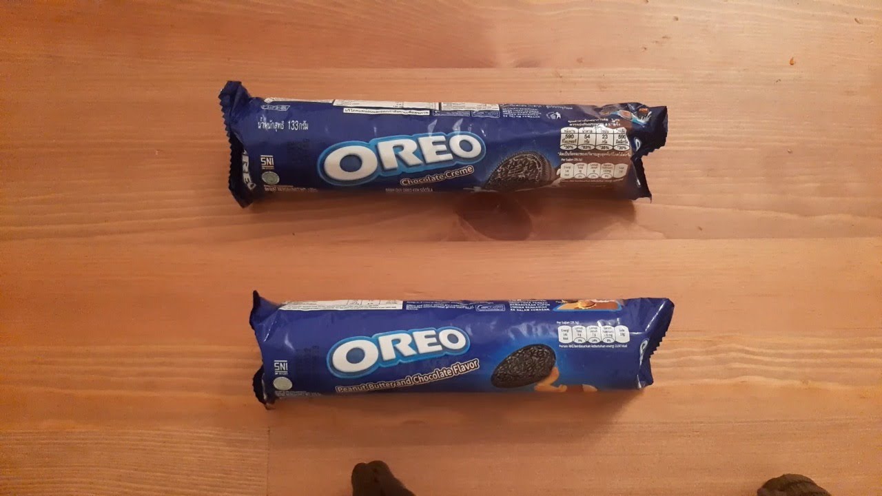 OREO | OREO Chocolate Creme | OREO Peanut Butter and Chocolate Flavor | | OREO biscuit | ASMR