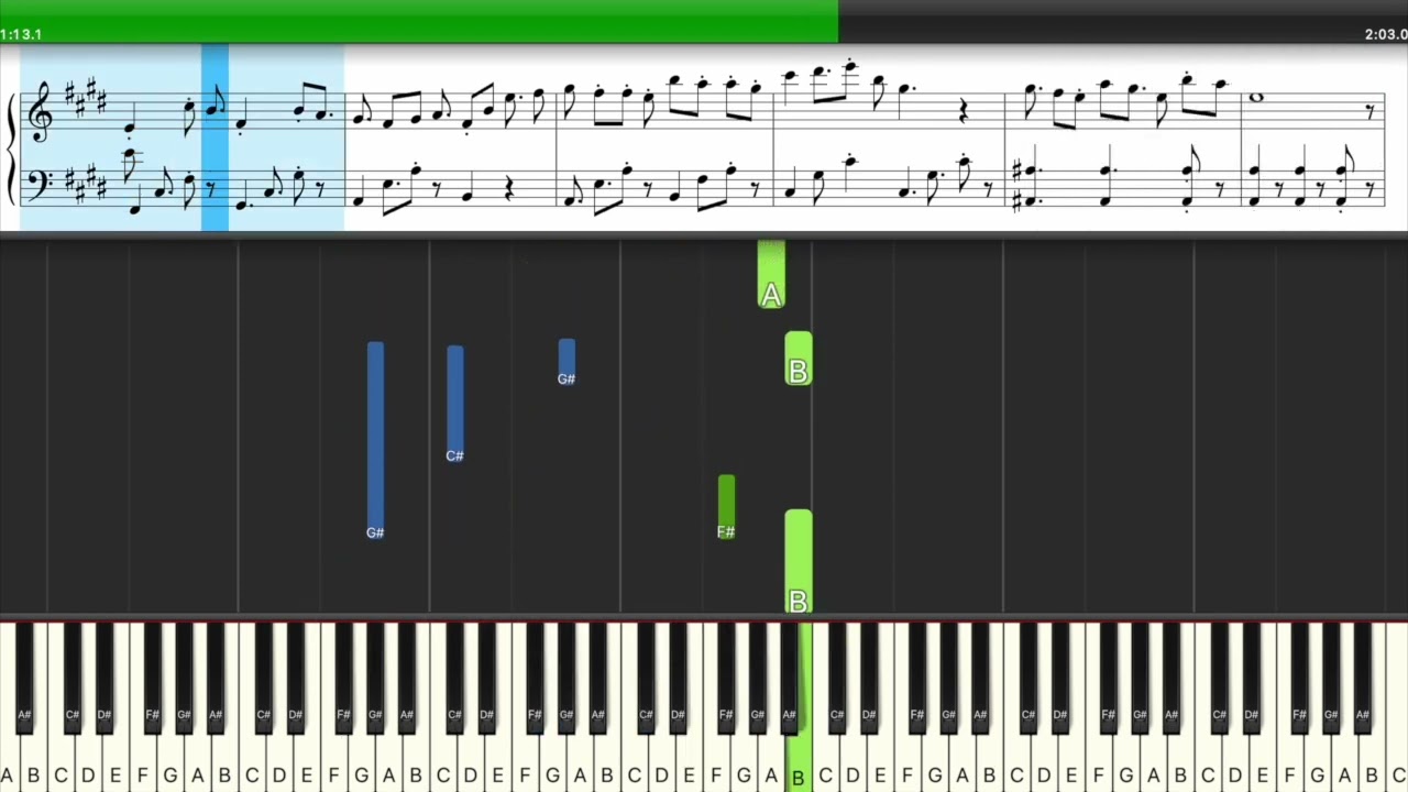 Chalkboard Talk - Inaccurate Piano MIDI (Komi Can't Communicate OST)