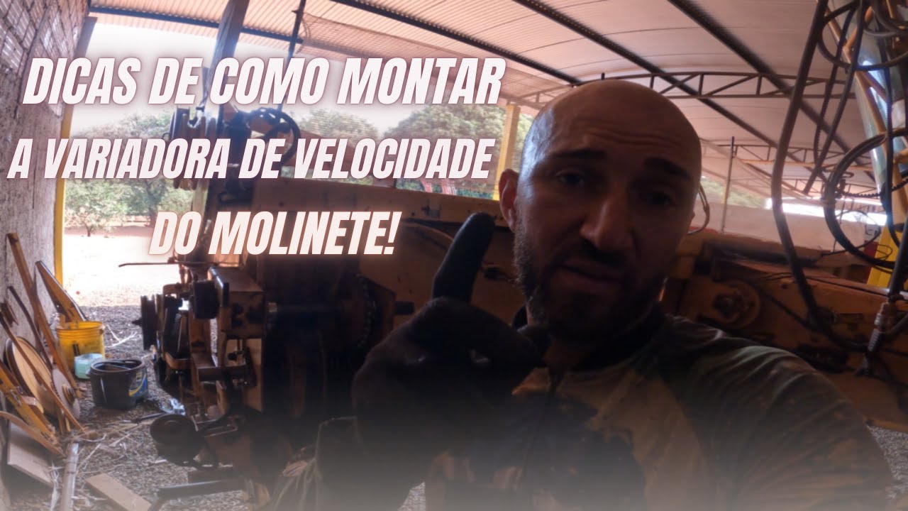 Dicas de como montar o variador de velocidade do molinete da plataforma da linha New Holland.