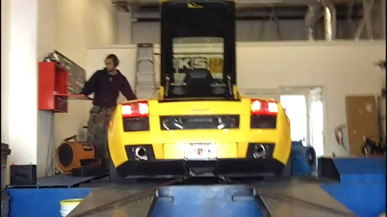Twin Turbo Lambo @ HP Logic