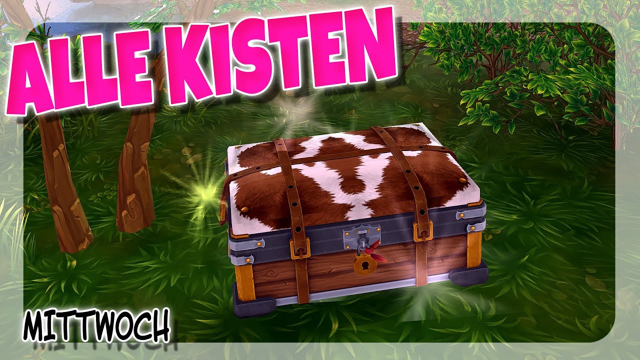 ALLE 5 KISTEN/ REBELLENTRUHEN vom MITTWOCH 20.08. 🐴 RENEGADE CHESTS WEDNESDAY | Star Stable [SSO]