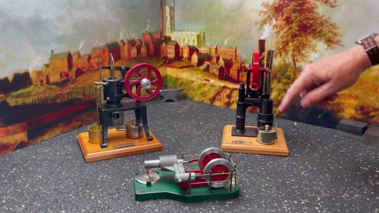 PM RESEARCH Solar Engines #1, #10, #12 (NO Steam Engines)