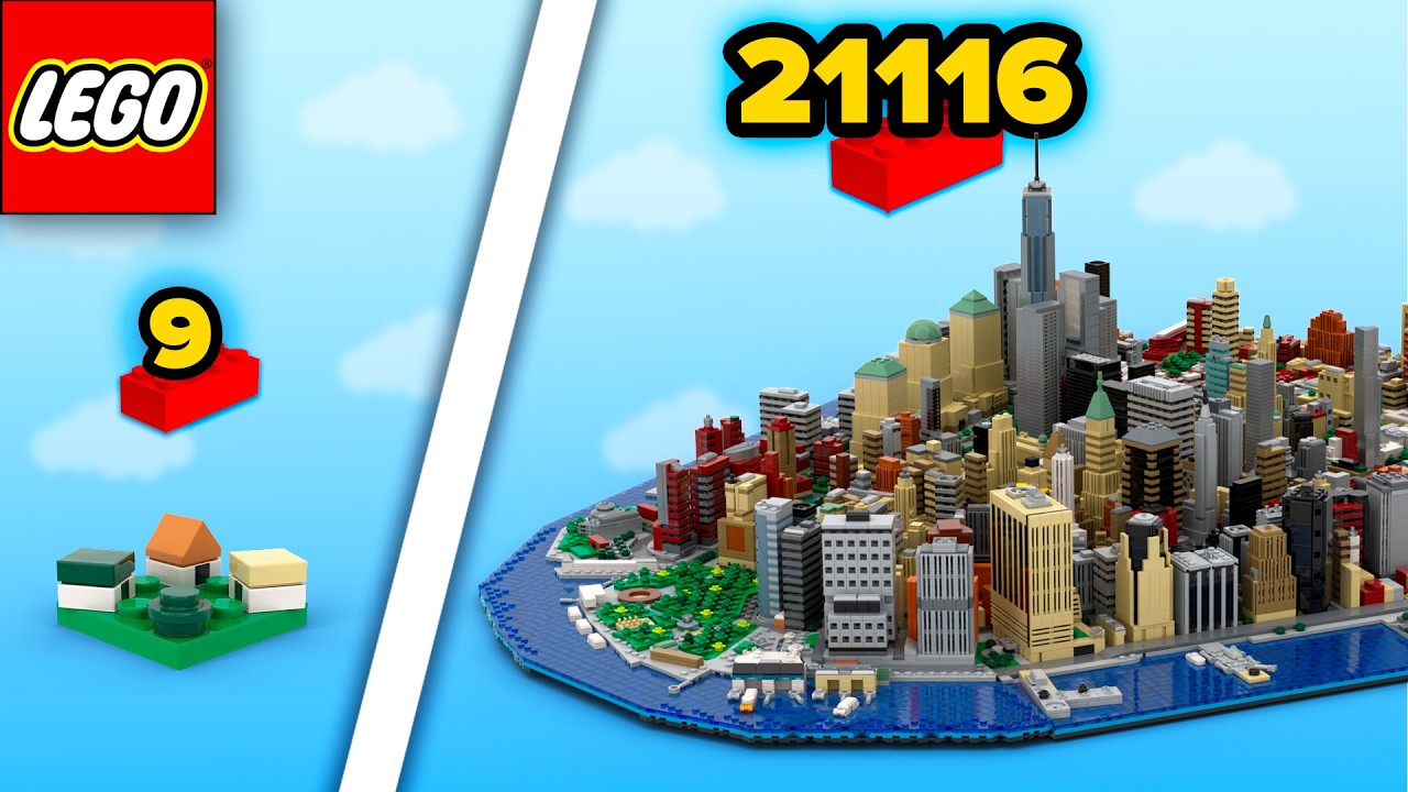 LEGO CITIES: от 9 до 21 116 деталей (Часть 2) | Сравнение