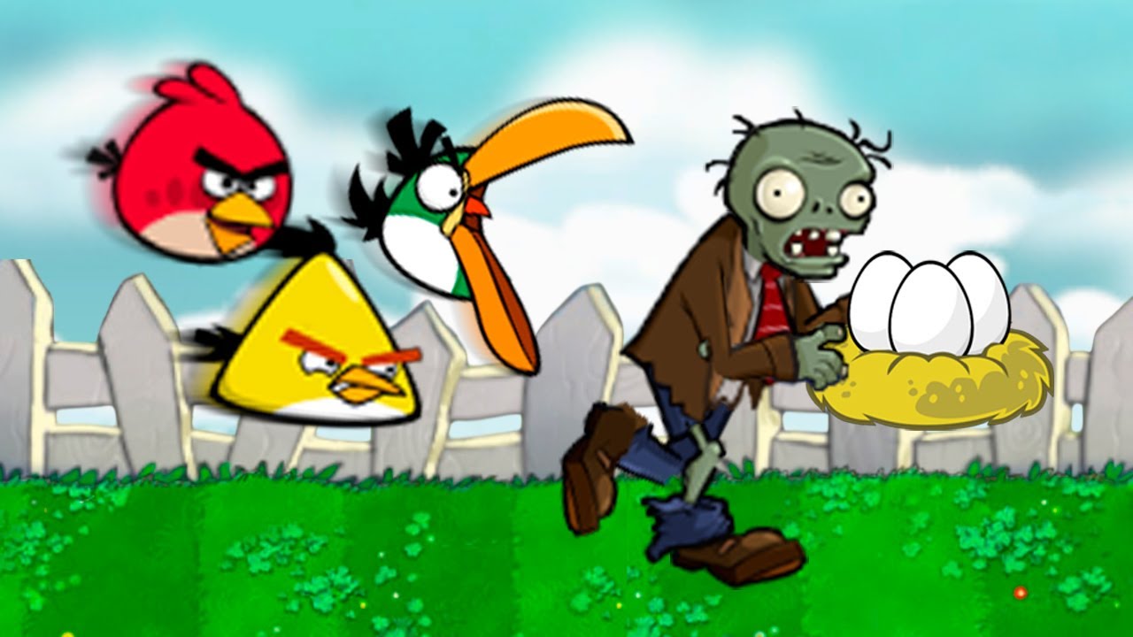 PvZ x Angry Birds v1.2.0 | Modo Aventura