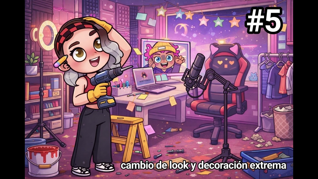 cambio imagen y decoración extrema, parte 5, el estudio grabacion
