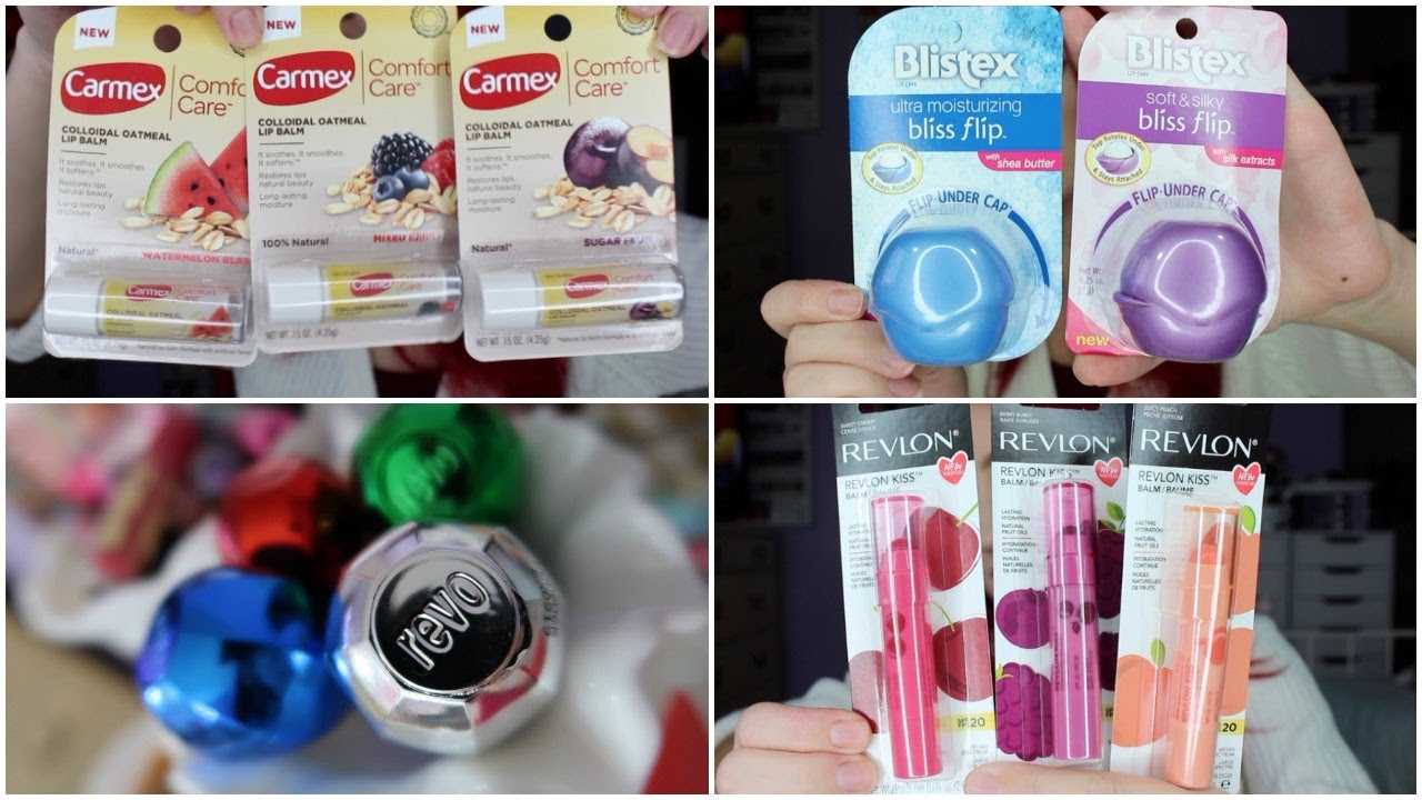 WINTER + HOLIDAY LIP BALM HAUL ♥