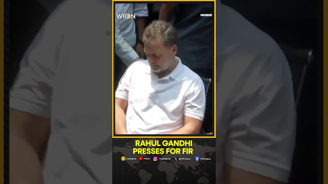 Rahul, Priyanka Gandhi Demand FIR Over Pellet Gun Use in Student Protest | WION Shorts