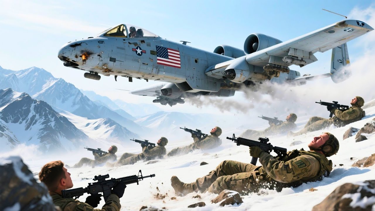 32 SEALs Were Trapped — Then a Female Pilot Flew a Broken A-10 Against Orders to Save Them