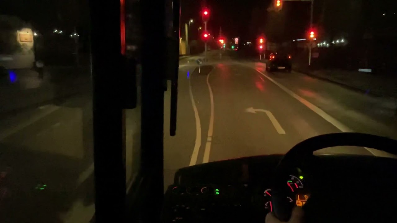 (Bus driving POV) route 353 Hellobo park-Kokkedal St.
