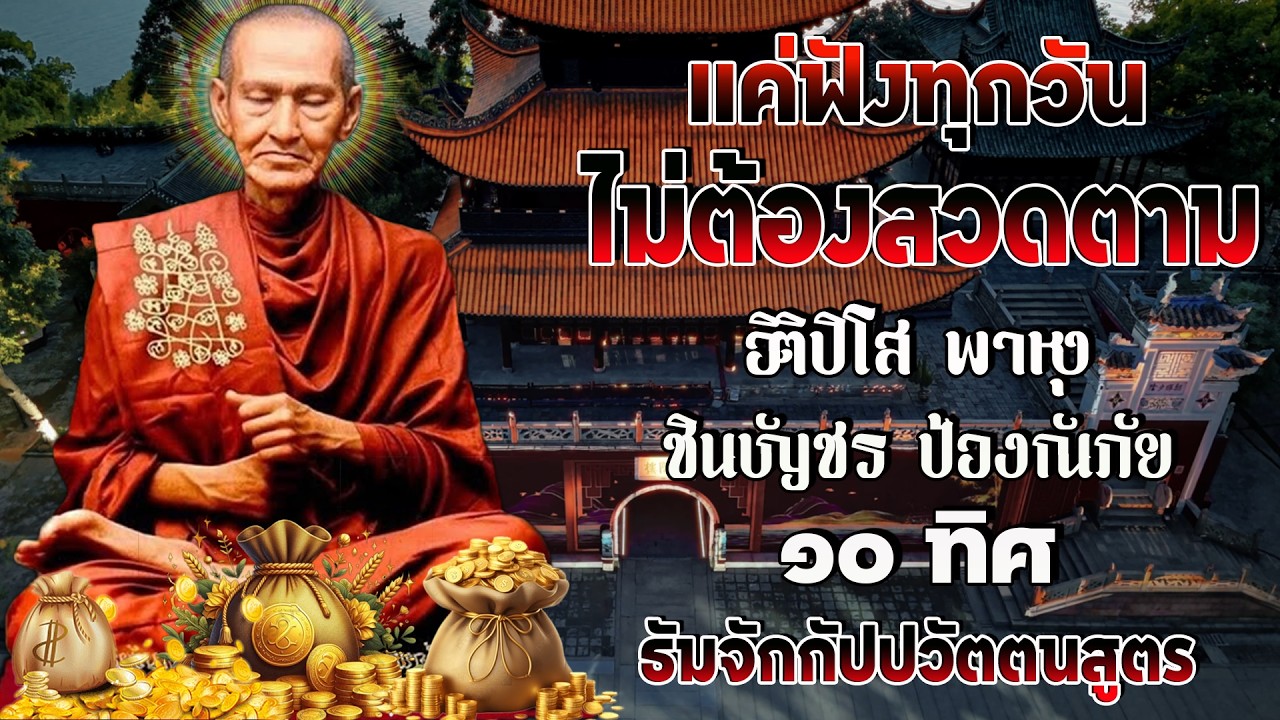 ติปิโส พาหุง ชินบัญชร ป้องกันภัย ๑๐ ทิศ I มหาเมตตาใหญ่ ยอดพระกัณฑ์ไตรปิฎก ธัมจักกัปปวัตตนสูตร