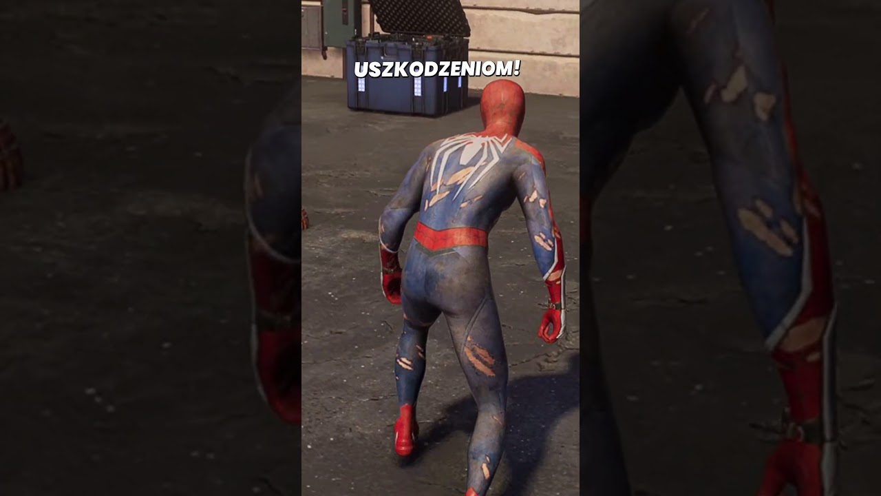 CIUCHY SPIDER-MANA SIĘ NISZCZĄ?! | SPIDER-MAN 2 #shorts