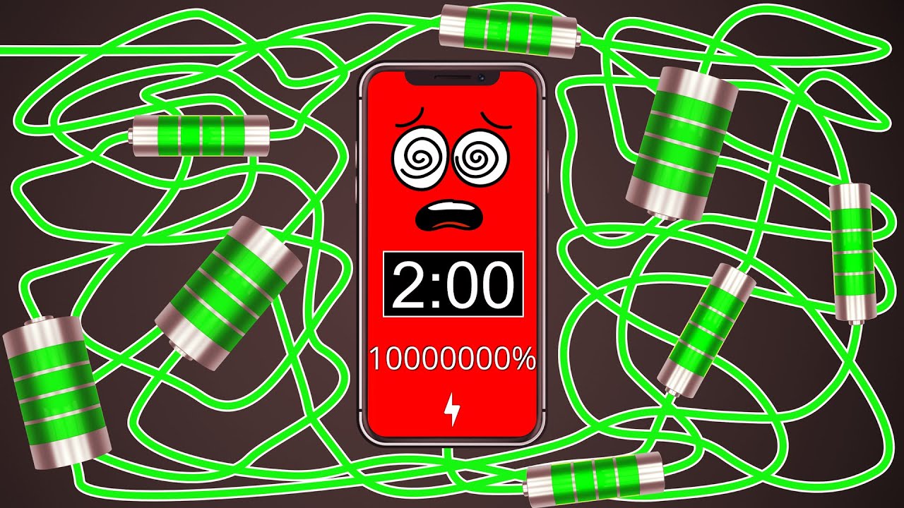 Overcharging Phone Battery !!10000000% [2 Minute Timer Bomb] ⚡
