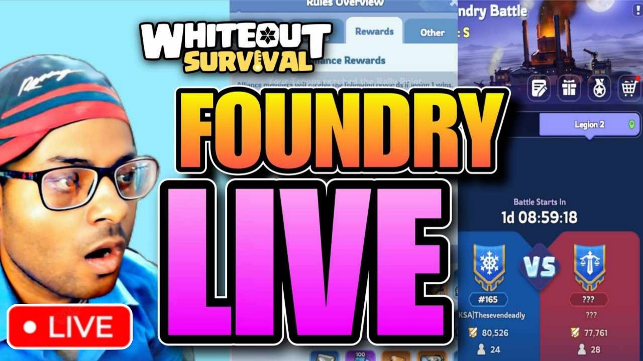 Foundry Battle - Whiteout Survival live