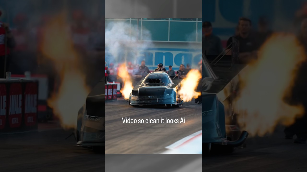 Slow Motion Vs Full Speed. 12,000 Horsepower.