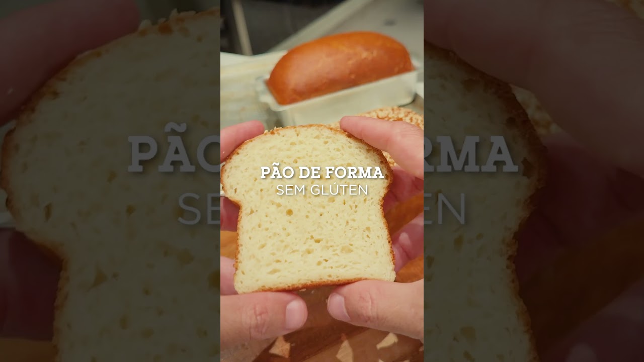 O P&atilde;o sem Gl&uacute;ten mais F&aacute;cil do Mundo 🤤