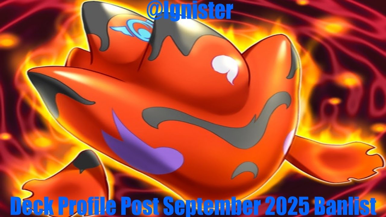 SPLASH MAGE BAN ????!!!! NO PROBLEM !!!! @IGNISTER DECK PROFILE + COMBO POST SEPTEMBER 2025 BANLIST