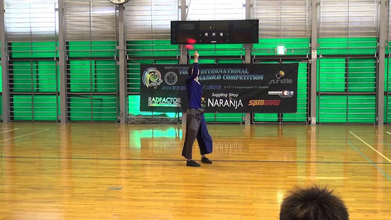 TIDC2014 1 diabolo vertax 1st (Best Trick Award)