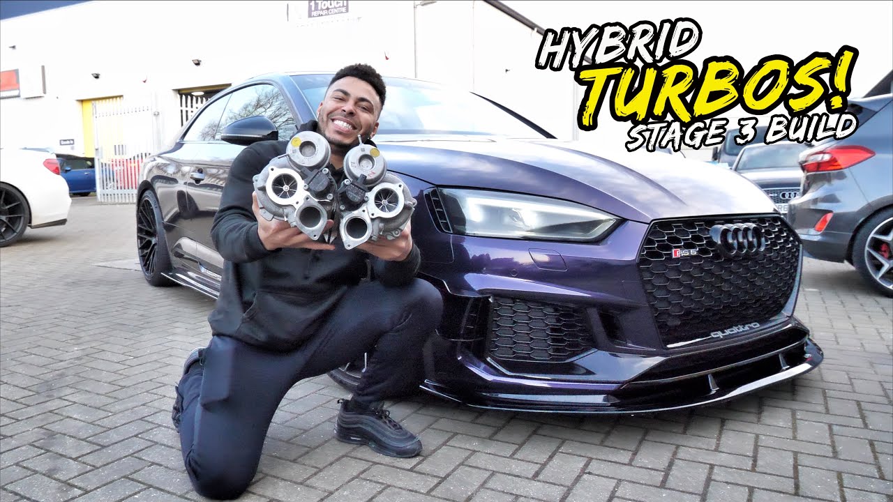 MY AUDI RS5 HYBRID TURBO *STAGE 3 BUILD* REVEALED!!