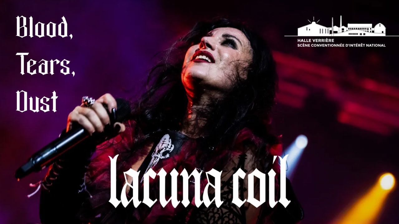 Lacuna Coil - Blood, Tears, Dust (live 11/10/25 @ La Boîte Noire, Meisenthal)