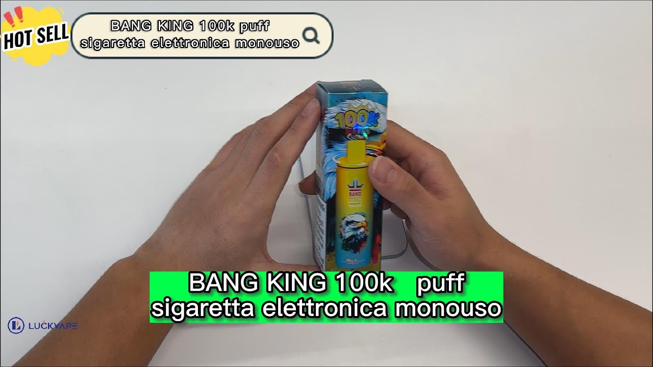 【Apertura】La Maratona dello Svapo! Unboxing Bang King 100k Puff Edizione Natale
