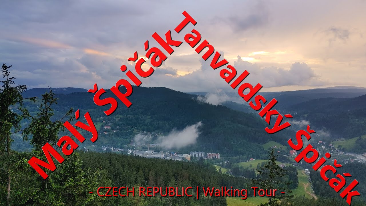 Maly Spicak - Tanvaldzki Spicak. Burzowo. | Walking Tour | CZECH REPUBLIC 🇨🇿 | 4K60fps