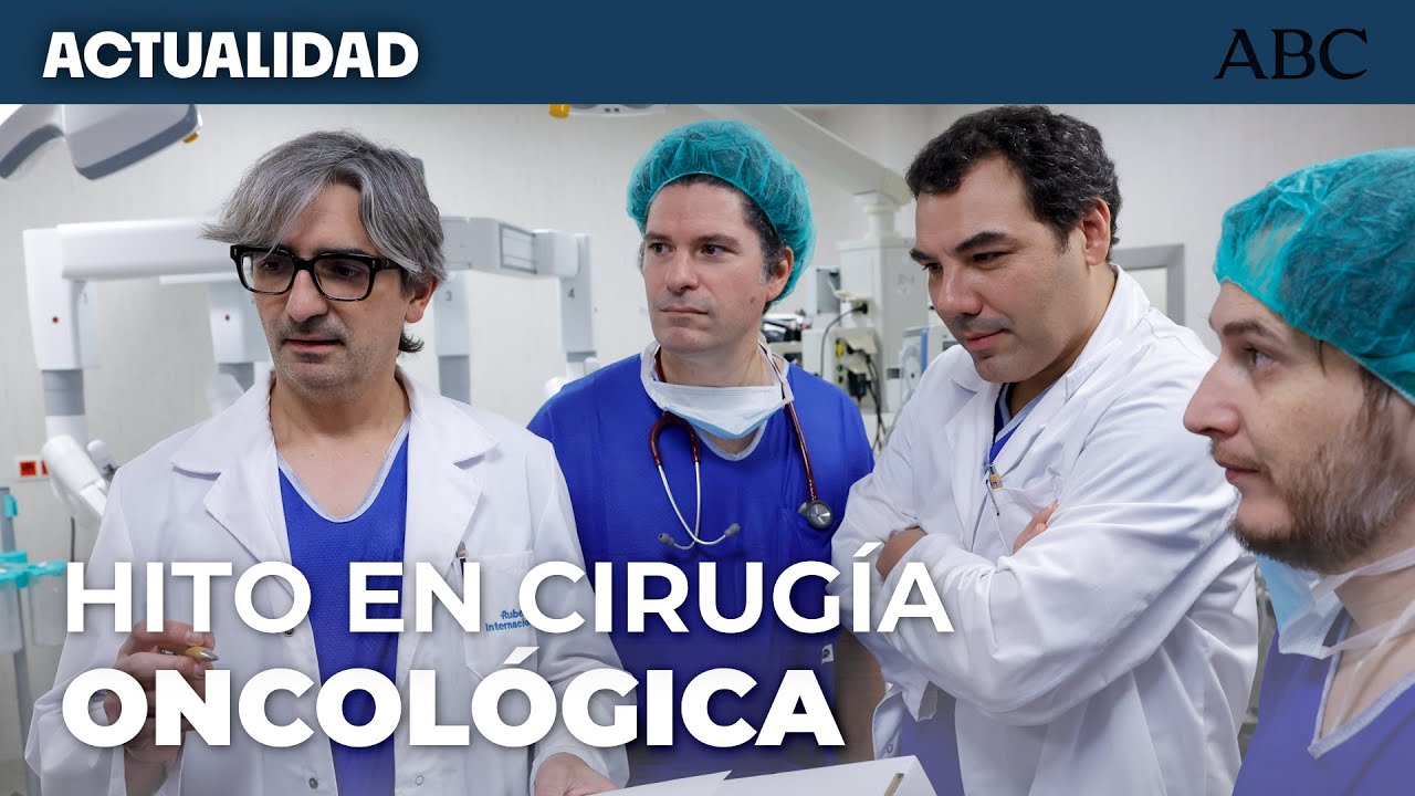 Cirugía robótica pionera en España extrae un tumor a un paciente sin intubar y en solo un orificio