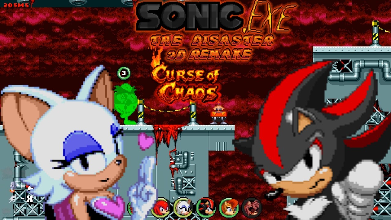 Sonic.exe The Disaster 2D Remake Mod Curse Of Chaos Android PC