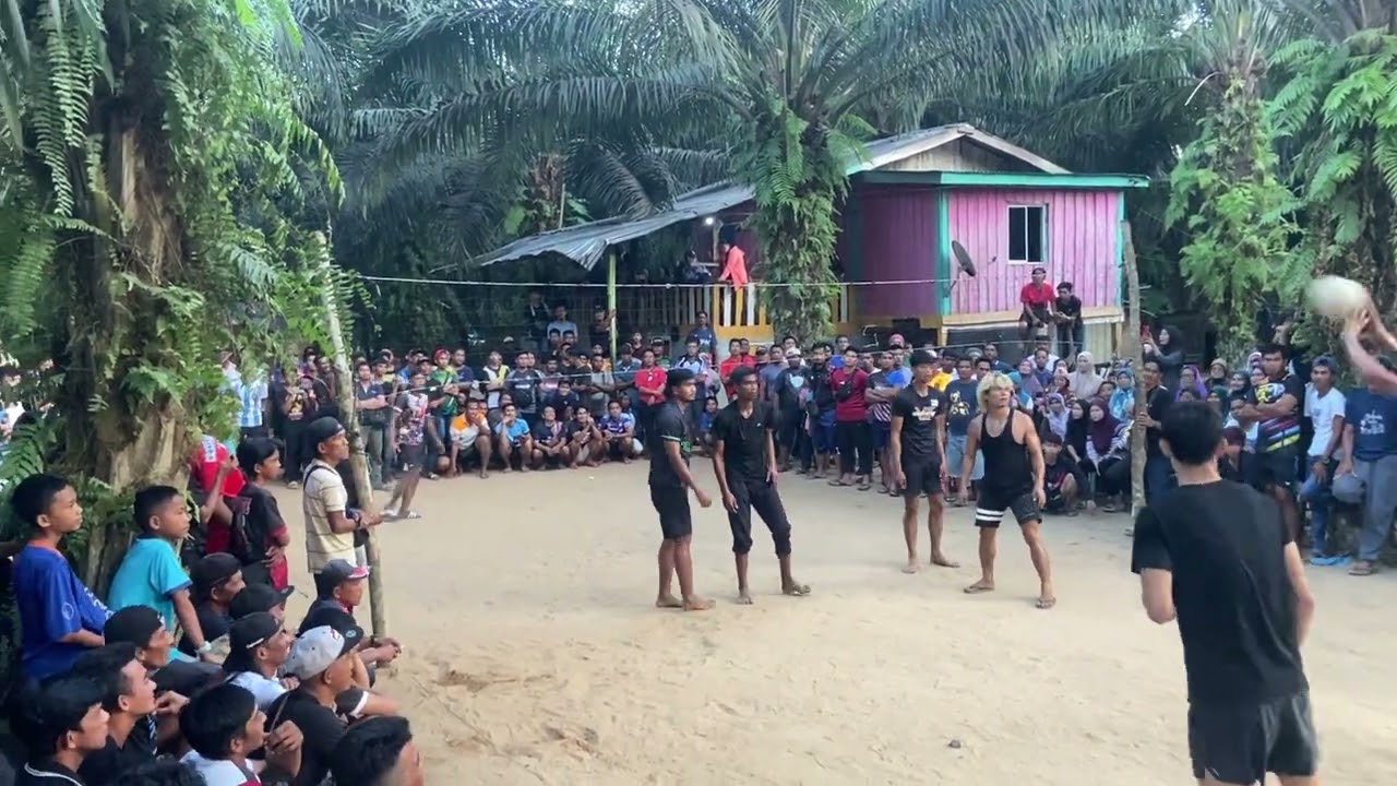 volleyball set2 Esmail & Rahul VS mudz & panjang kg tanjung labian lahad Datu