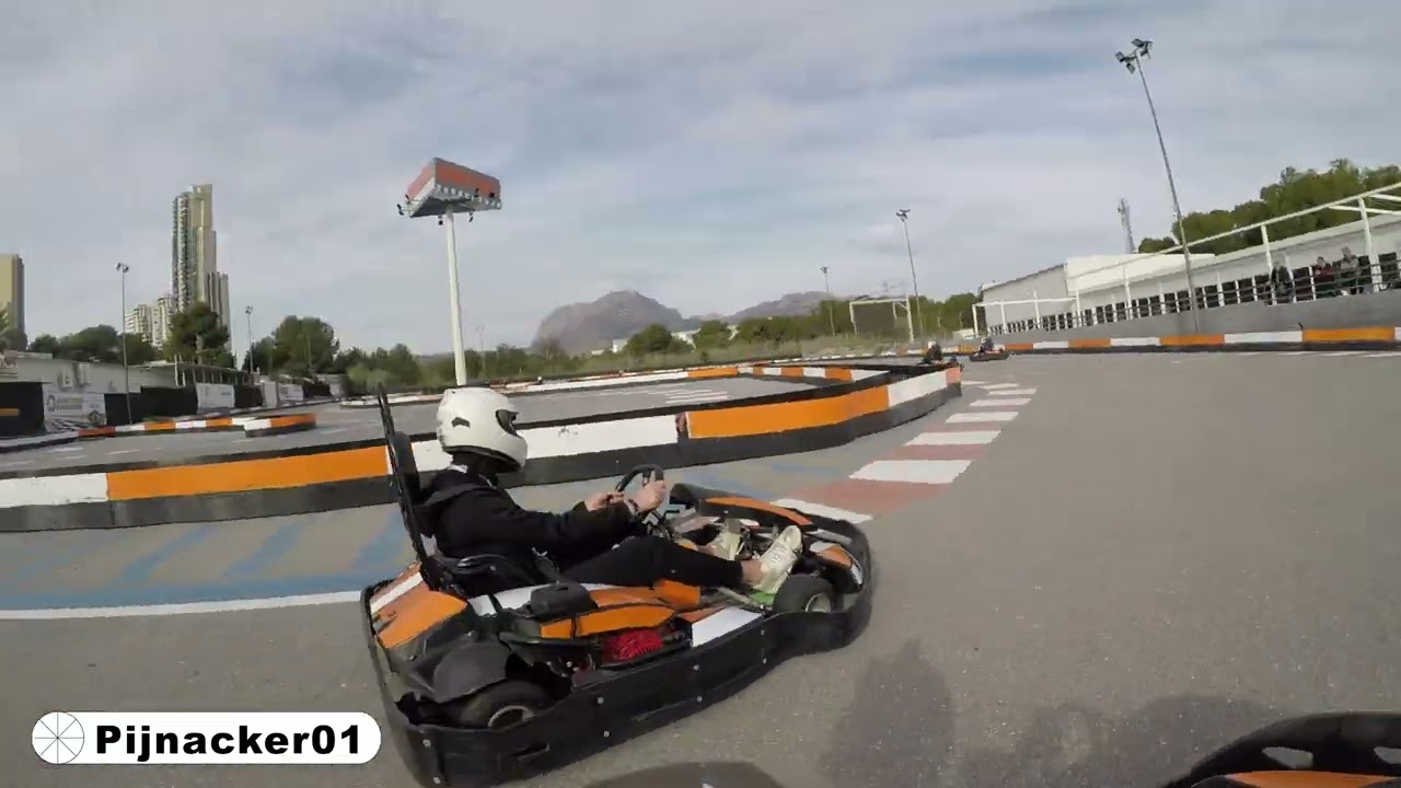 Karting Benidorm GoPro - Race drivers perspective